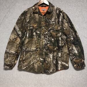 Carhartt Men's Camouflage Wexford Jacket Size Large Real Tree Workwear Heavy
